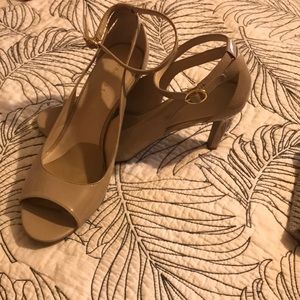 Franco Sarto Nude Heels